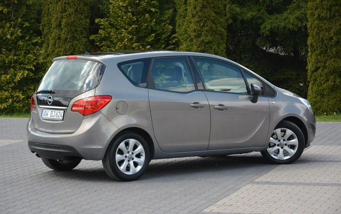 Opel Meriva cena 25900 przebieg: 146145, rok produkcji 2010 z Włodawa małe 497